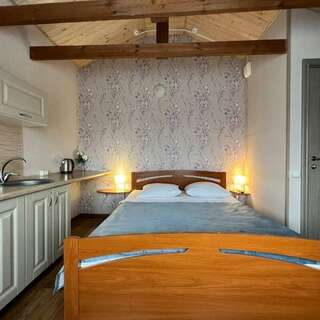 Гостиница Матрёшка Тольятти Стандарт с двуспальной кроватью и односпальным диваном-7