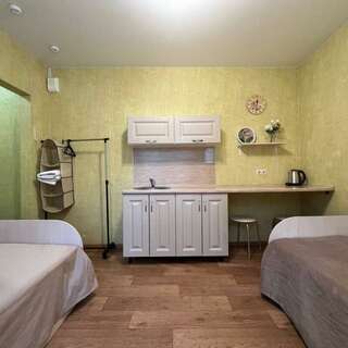 Гостиница Матрёшка Тольятти Стандарт с двумя односпальными кроватями-6